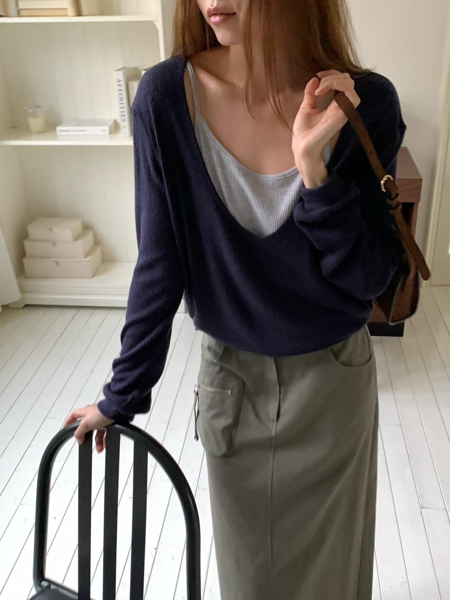 VE26128 Pie Color Block Tee