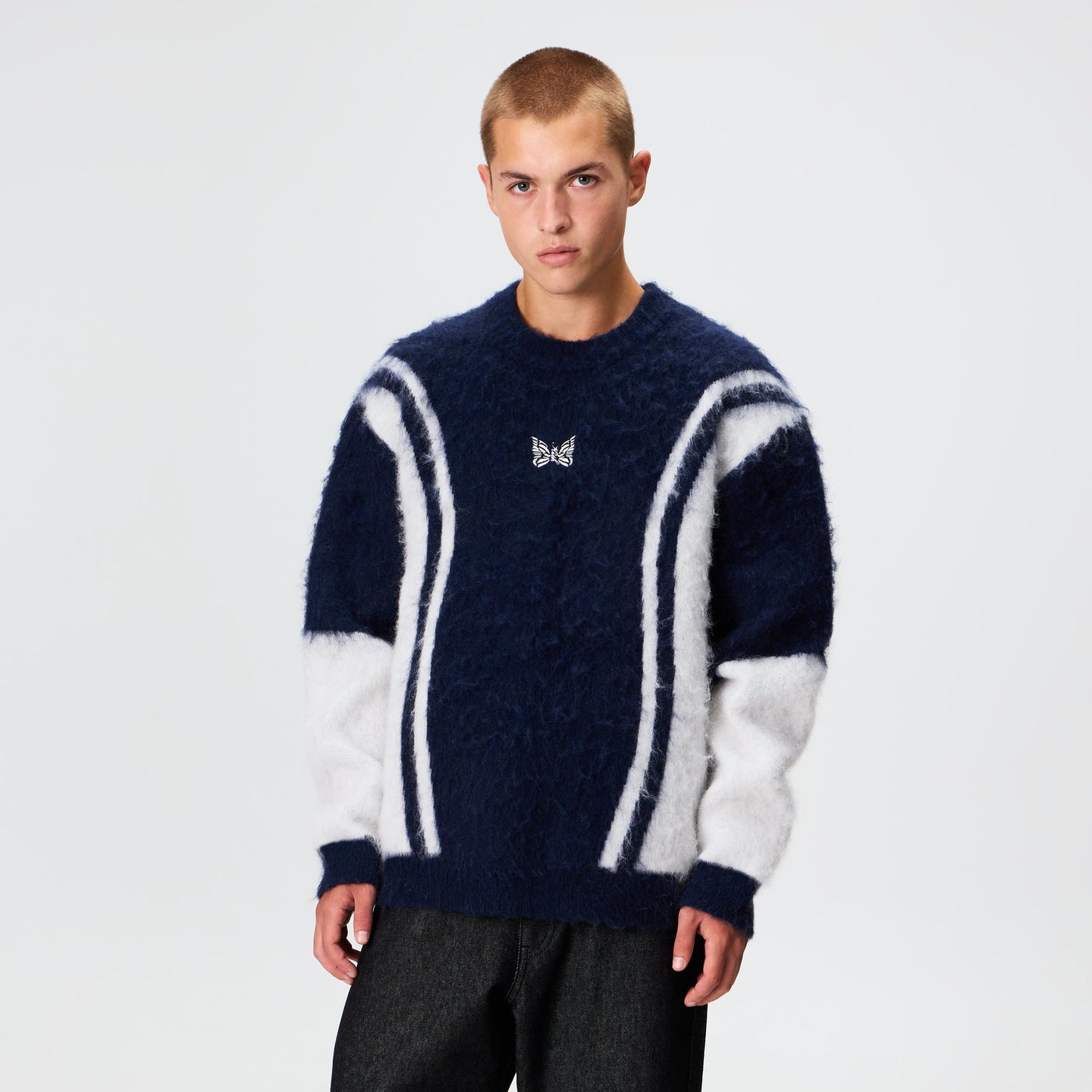 2026AW Kith for Needles Butterfly Lewis Sweater 蝴蝶 長袖 毛衣 現貨 KHM034190