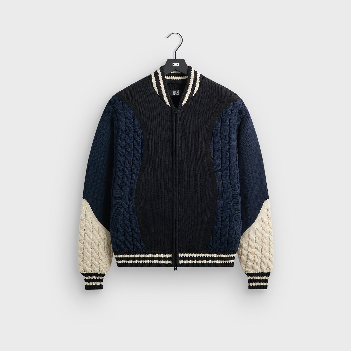2026AW Kith for Needles Wyona Full Zip Sweater 蝴蝶 毛衣 針織 外套 現貨 KHM011093