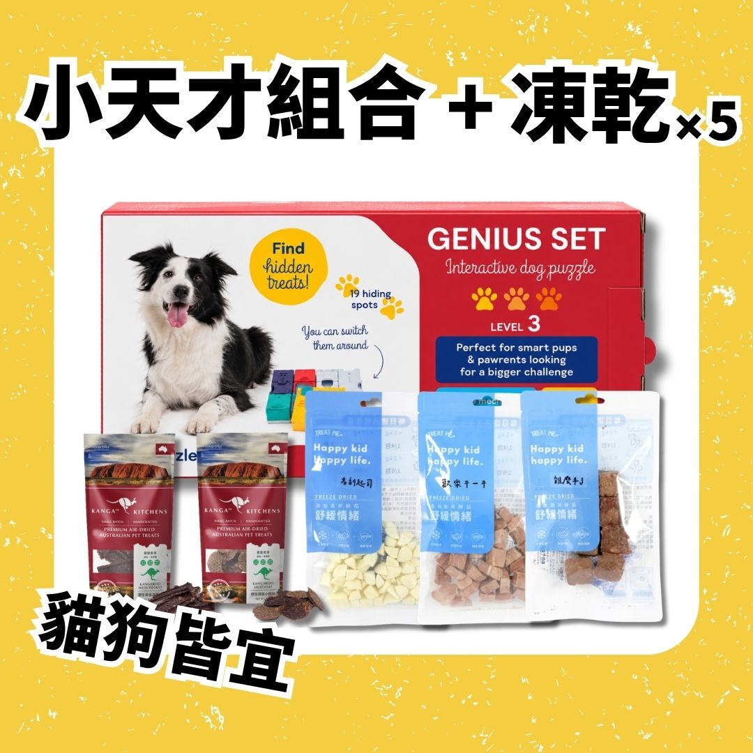 中秋限定 | 藏食拼圖小天才組合 + 零食5件組
