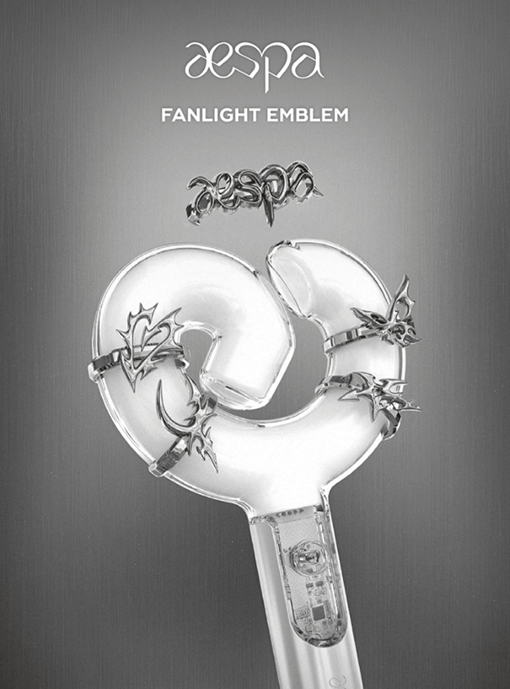 在台現貨｜aespa 官方手燈扣 手燈裝飾 FANLIGHT EMBLEM