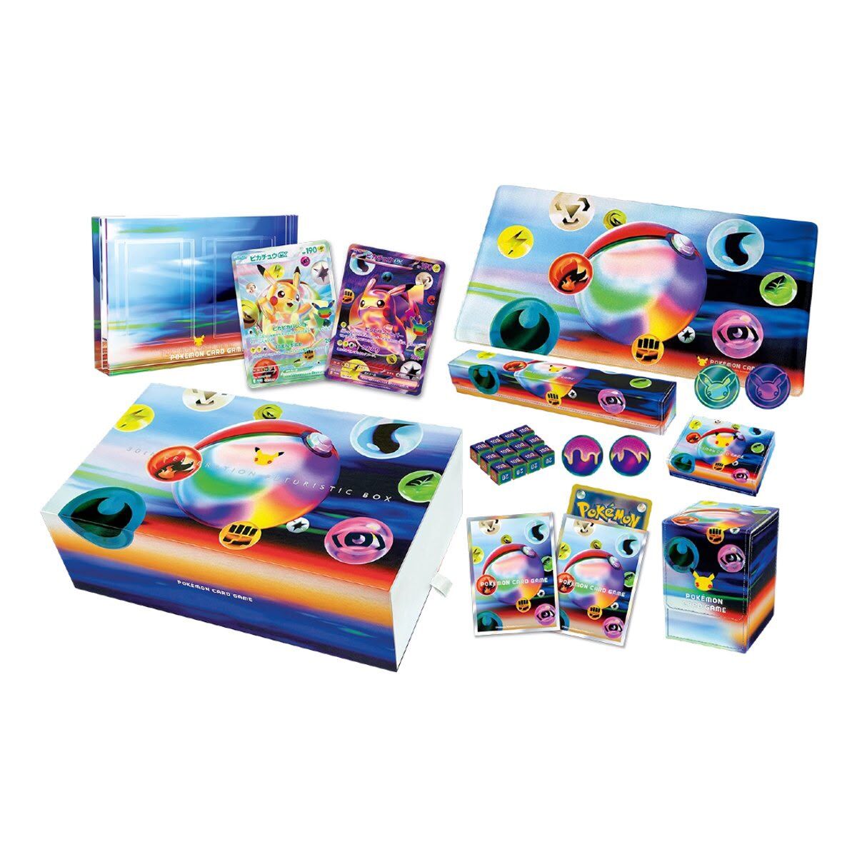 (預訂26年9月尾)  日版 Pokemon TCG 寶可夢卡牌遊戲  MEGA超級進化(30th CELEBRATION-FUTURISTIC BOX-1盒)
