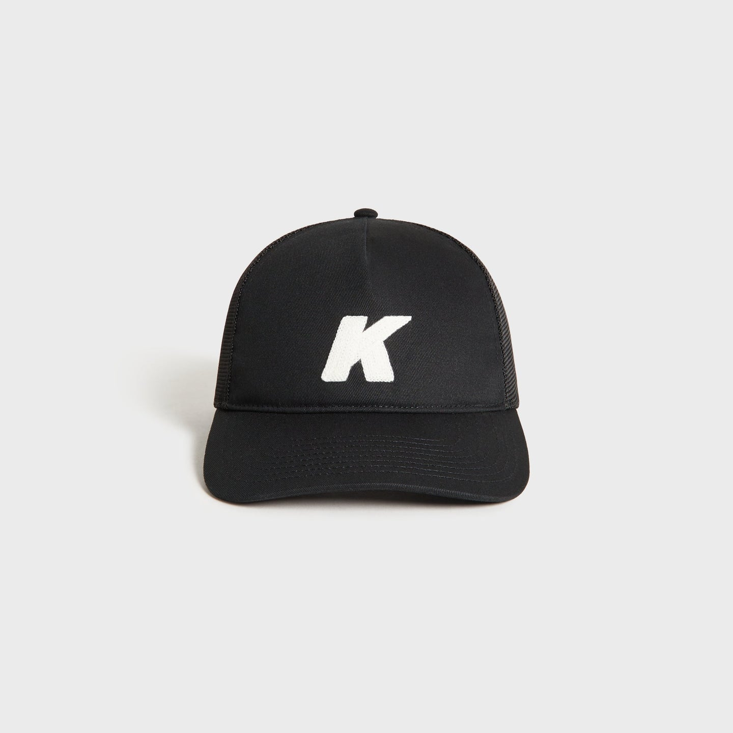 2026AW Kith Relaxed Twill Nolan Trucker Hat 刺繡 K字 網帽 帽子 現貨 KHMA050073