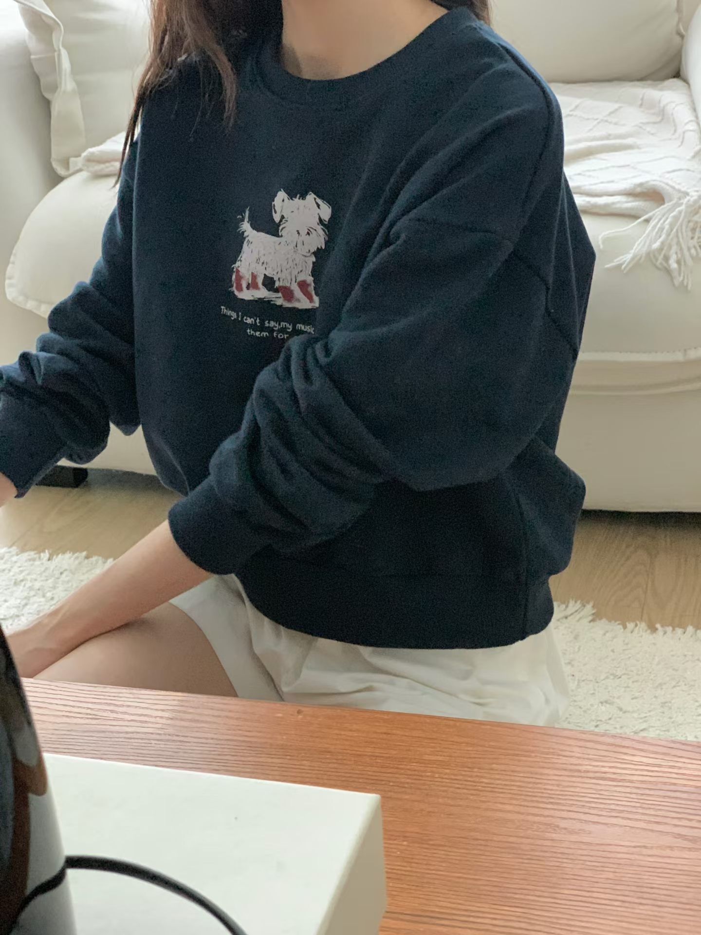 韓國休閒狗狗衛衣-3色 #G9115