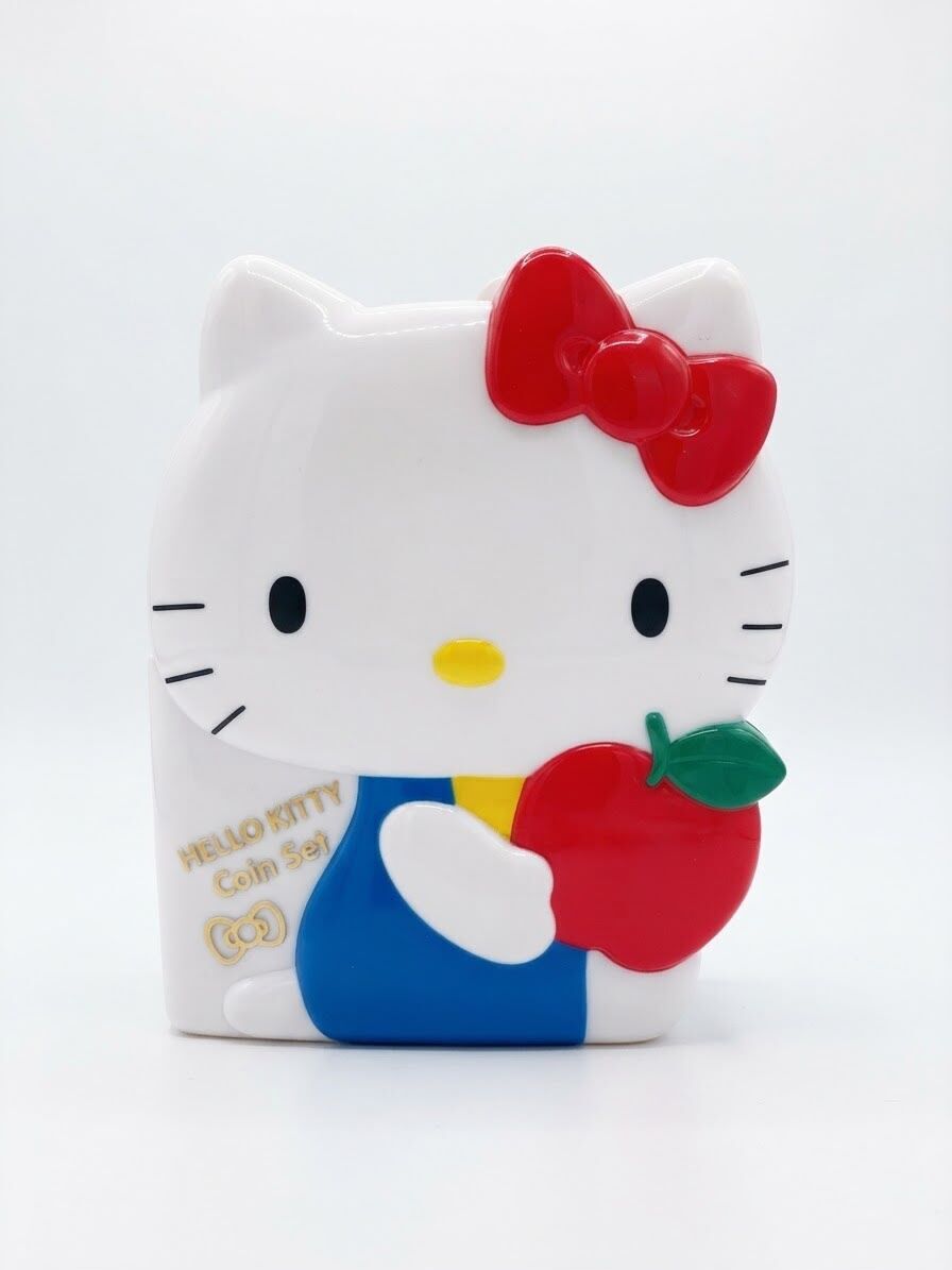 2004年 日本造幣局 Hello Kitty 30週年紀念硬幣套裝