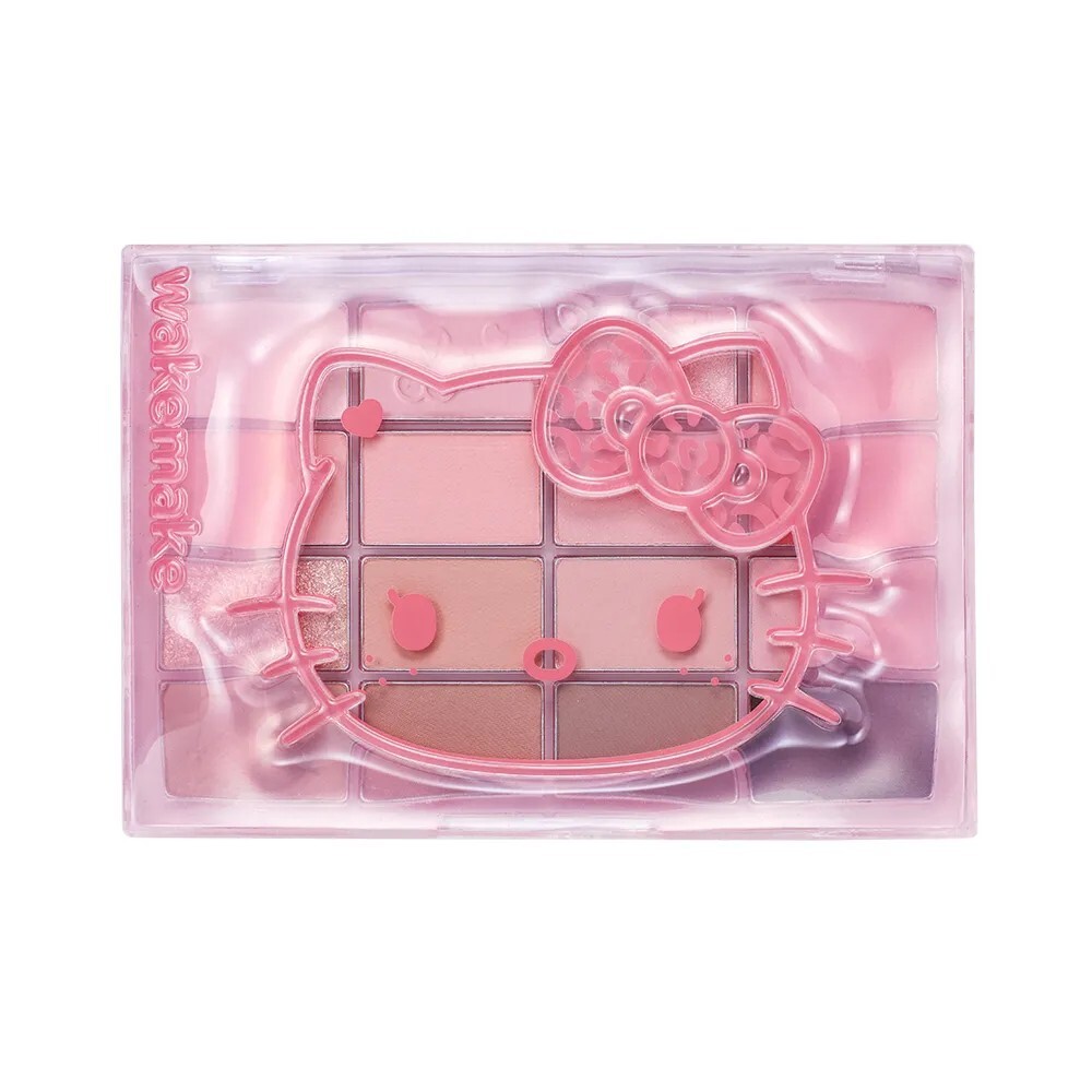 WAKEMAKE x Hello Kitty 16色柔霧眼影盤