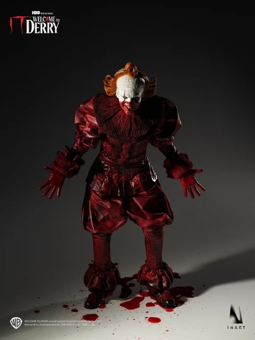 (預訂) INART A045 1/6 IT: Welcome to Derry Season 1 - Pennywise (Bloody Version)