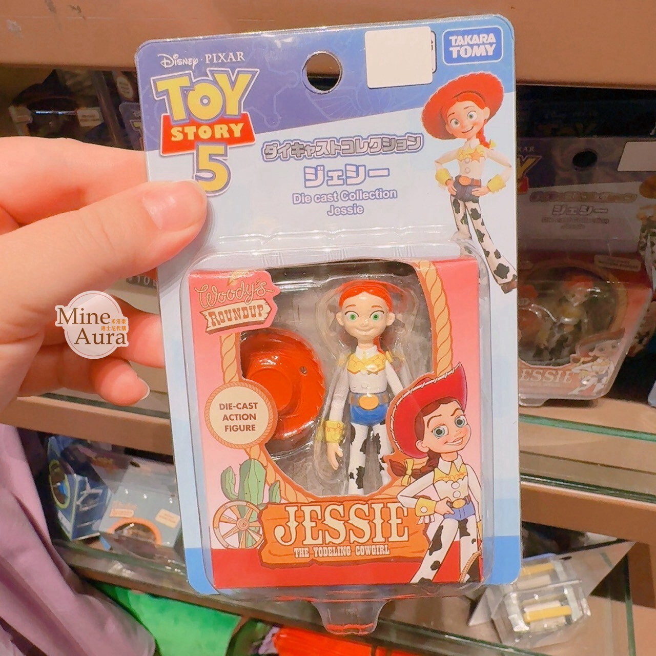 翠絲 Jessie 迷你 公仔 擺飾品 玩具總動員 Toy Story -香港迪士尼樂園
