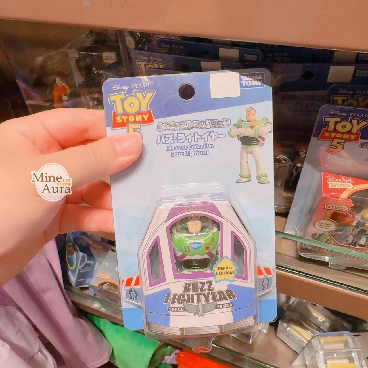 巴斯光年 Buzz Lightyear 迷你 公仔 擺飾品 玩具總動員 Toy Story -香港迪士尼樂園