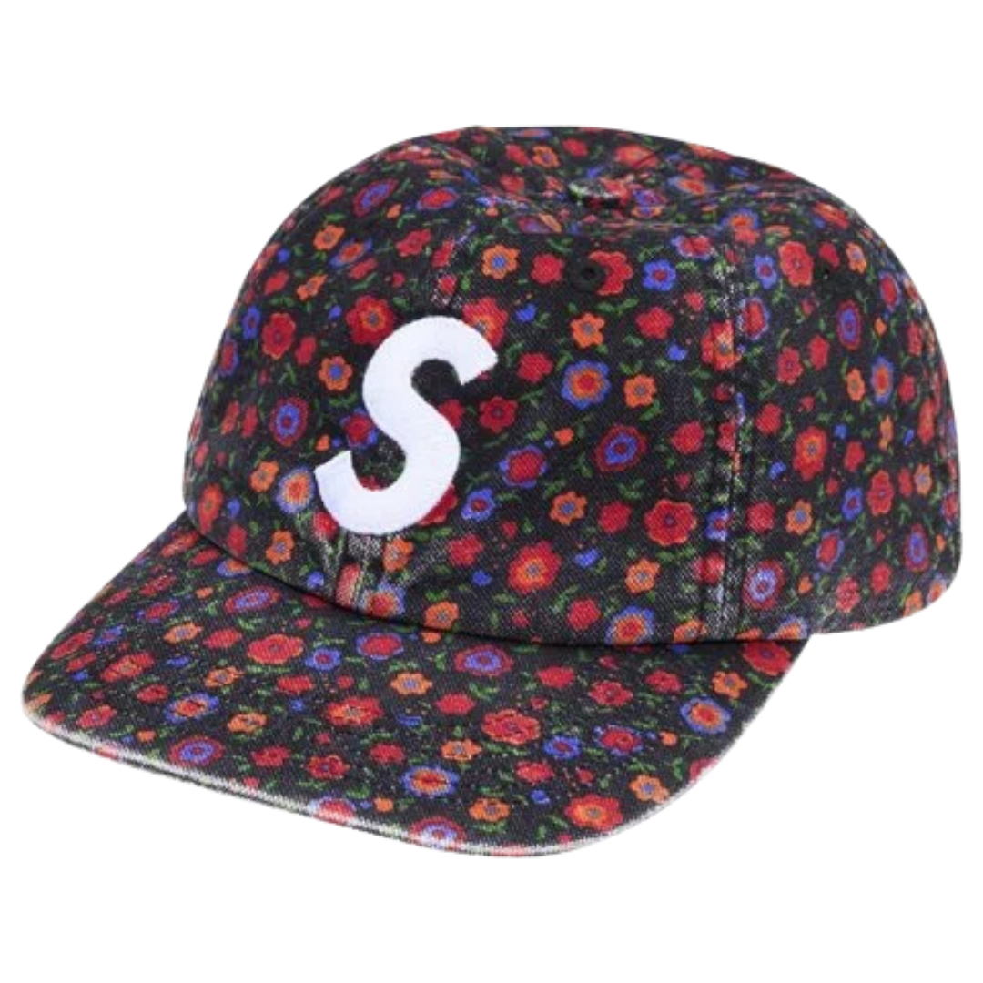 ☆ETW☆【EASY TO WEAR】SUPREME 26FW WASHED CANVAS S LOGO 6-PANEL 水洗 帆布 棒球帽 老帽