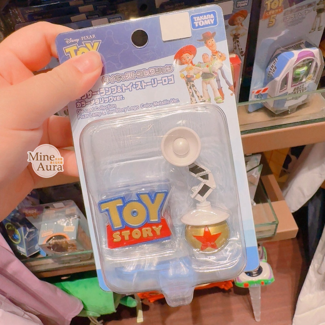 皮克斯 Pixar 經典 跳跳燈 迷你 公仔 擺飾品 玩具總動員 Toy Story -香港迪士尼樂園