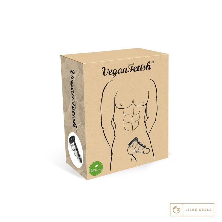Liebe Seele Vegan Fetish 柔韌皮革 多重束縛陰莖環 屌還