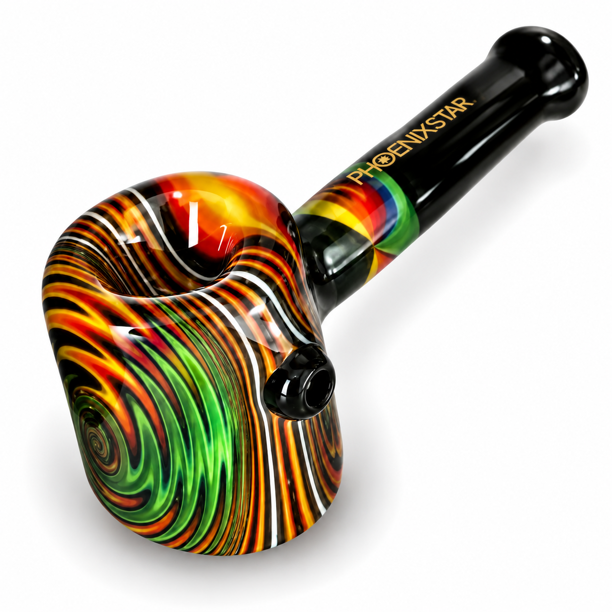 🇺🇸Phoenix Star - PGP121 Wig Wag Hammer Pipe 玻璃煙斗（12cm)