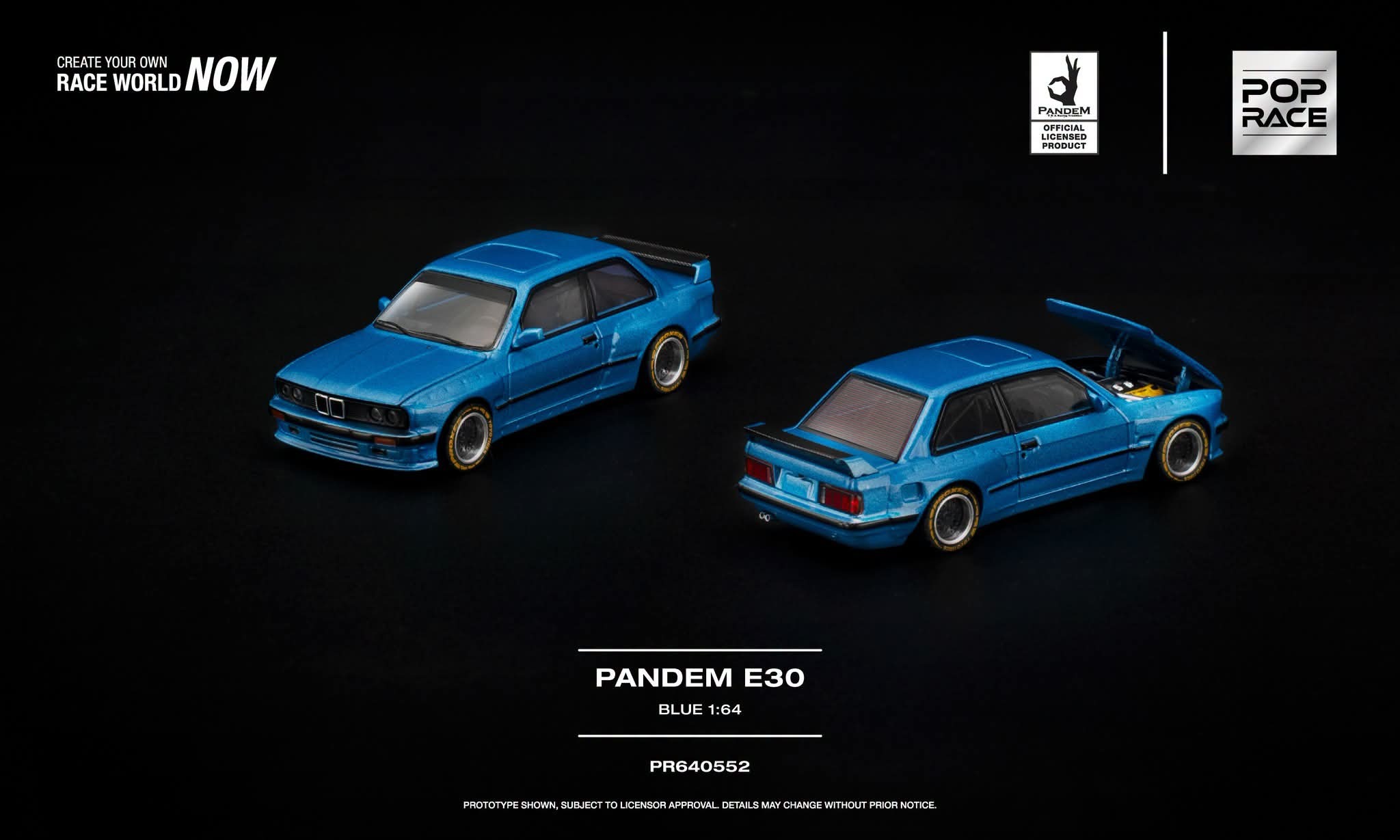 預訂Pre Order - Poprace PANDEM E30 BLUE PR640552