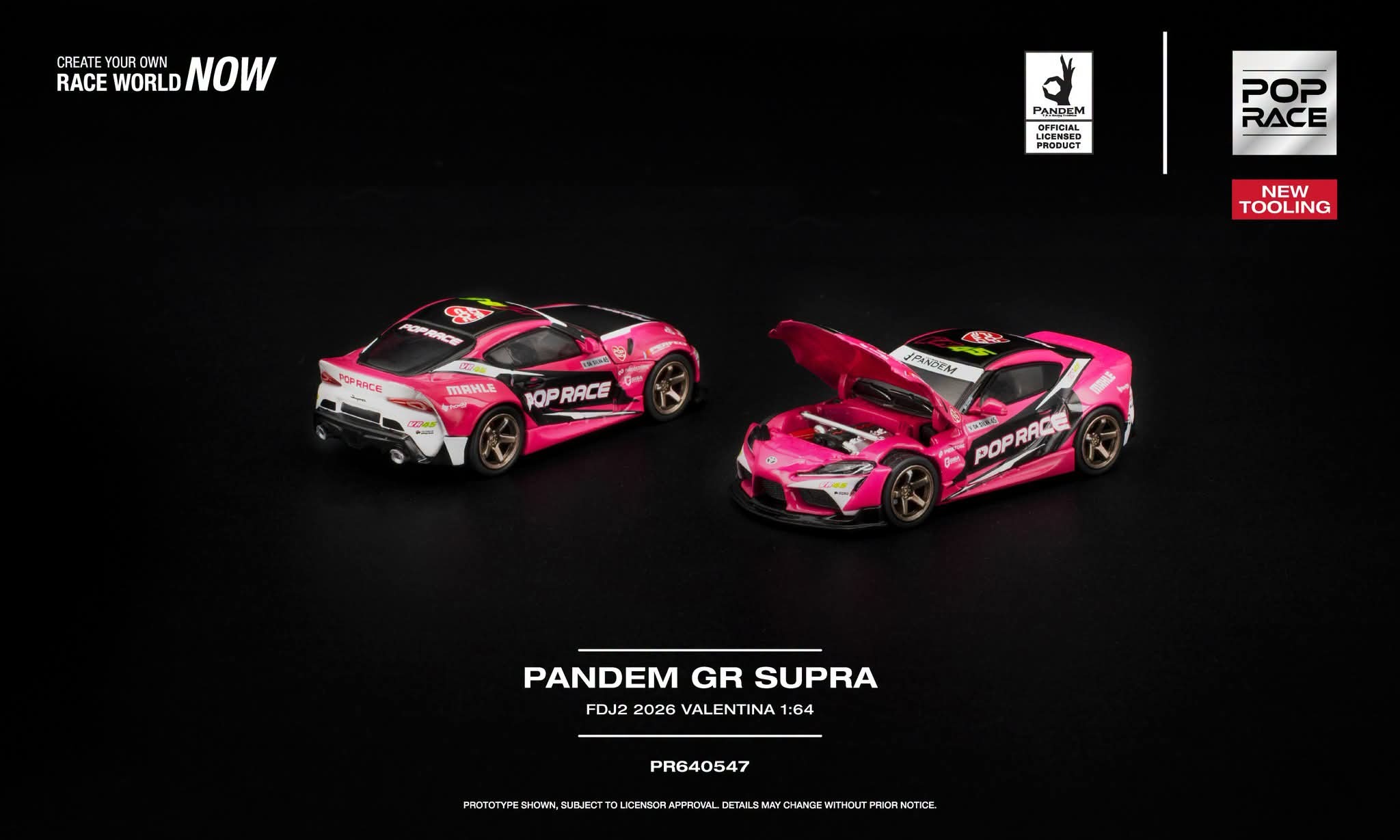 預訂Pre Order - Poprace PANDEM GR SUPRA FDJ2 VALENTINA PIAZ NEW TOOLING PR640547