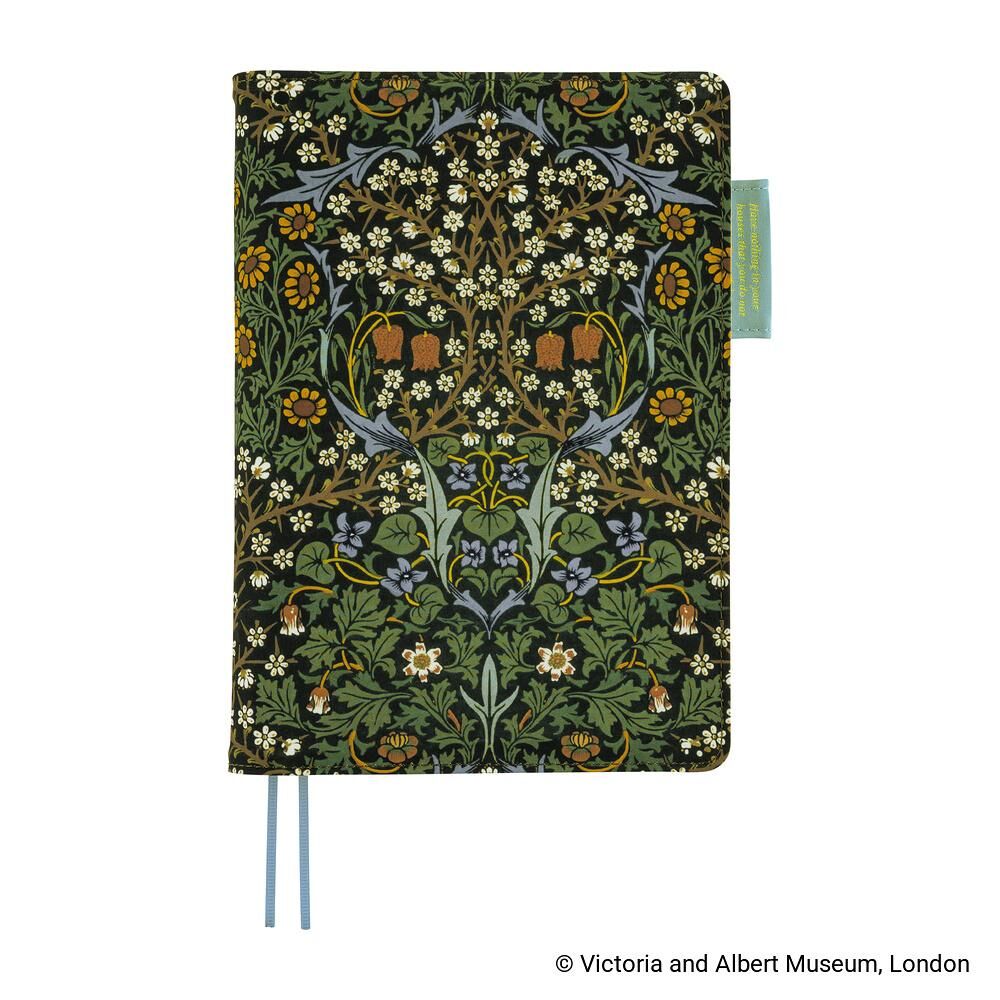 Hobonichi｜ほぼ日手帳  A5手帳專用書衣 V&A 博物館 - 威廉.莫里斯_黑刺李