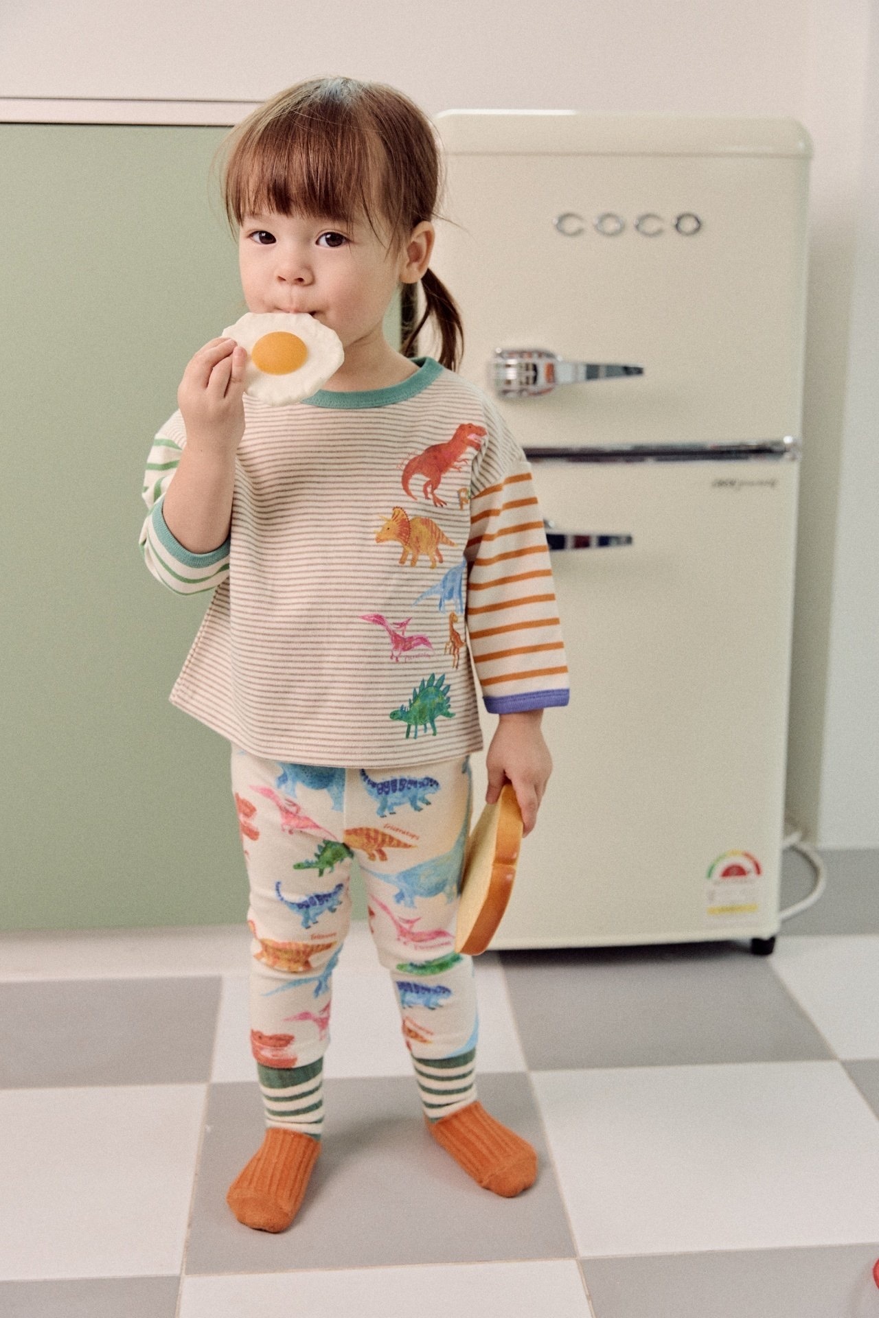 MIMICO Lines Dinosaur Tee