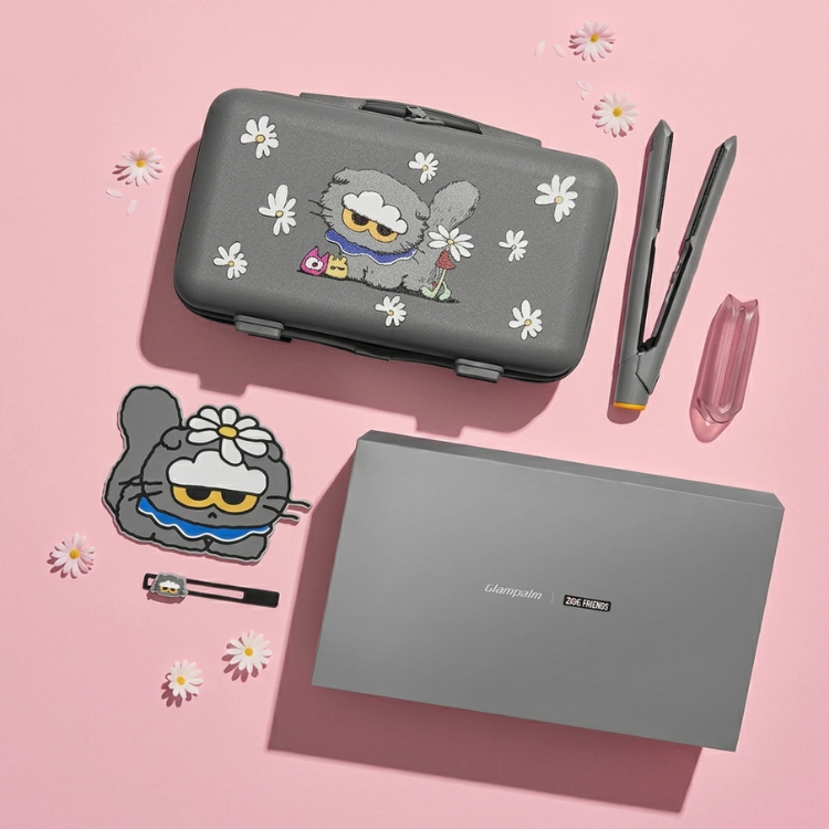 GP201T 專業造型夾 GLAMPALM|ZO&FRIENDS 聯乘限量版 | 2年保養