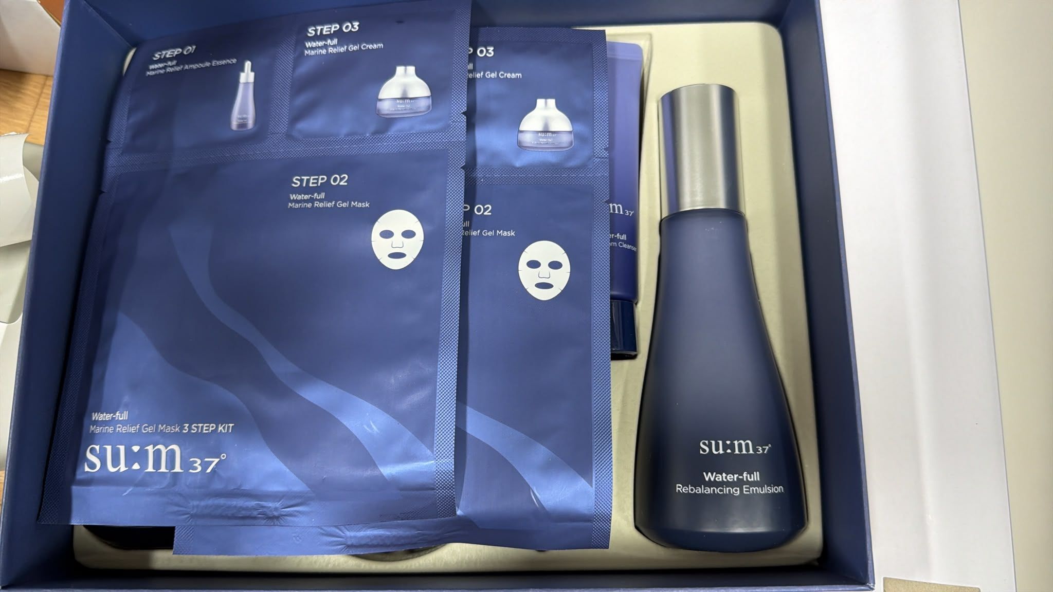 ES089 The Whoo su:m37° 呼吸 Water-full水漾長效保濕 企劃套盒