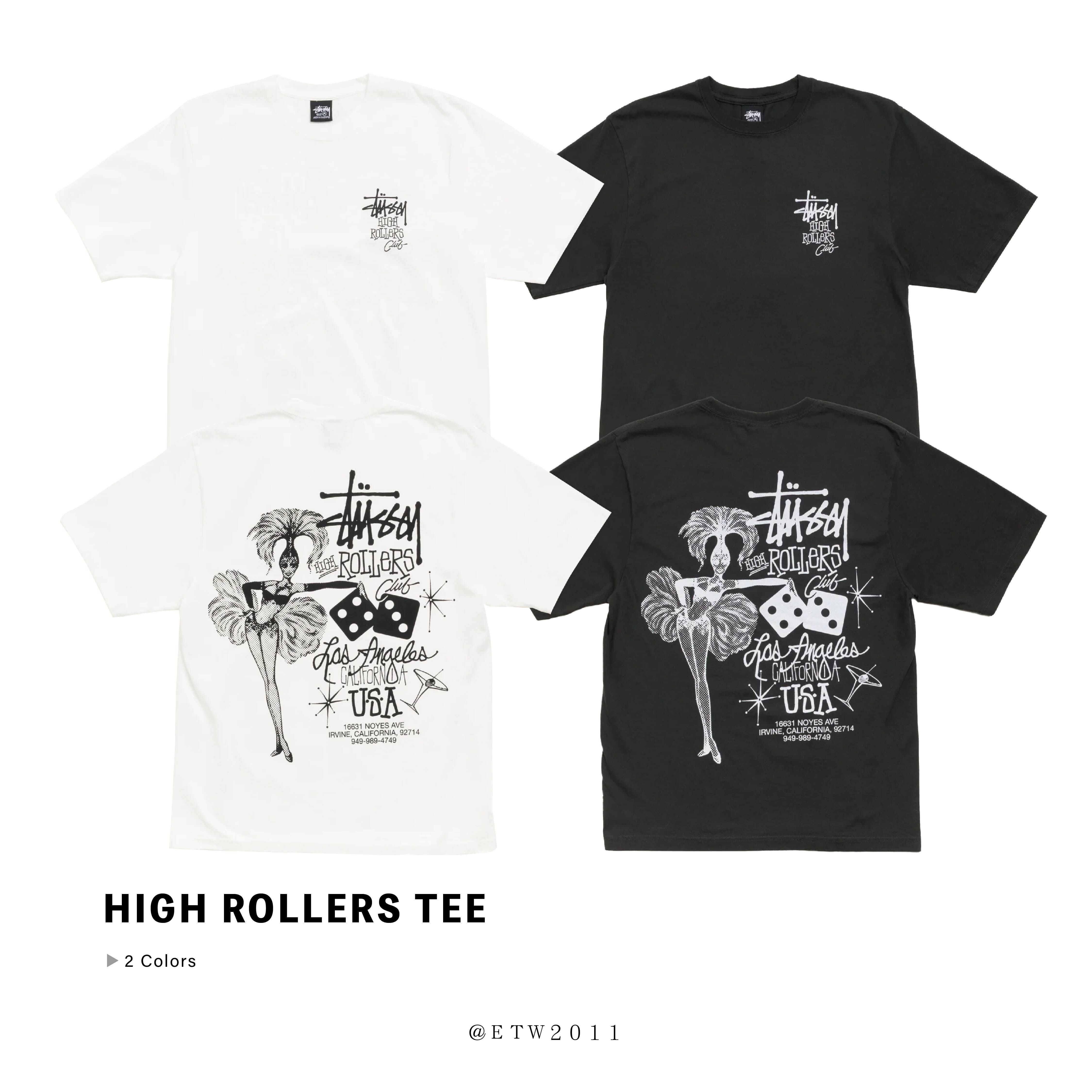 ☆ETW☆【EASY TO WEAR】Stussy HIGH ROLLERS TEE 骰子 短T 春夏