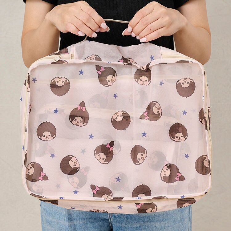 預購┃Monchhichi 夢奇奇 蒙奇奇 旅行收納袋 5件組