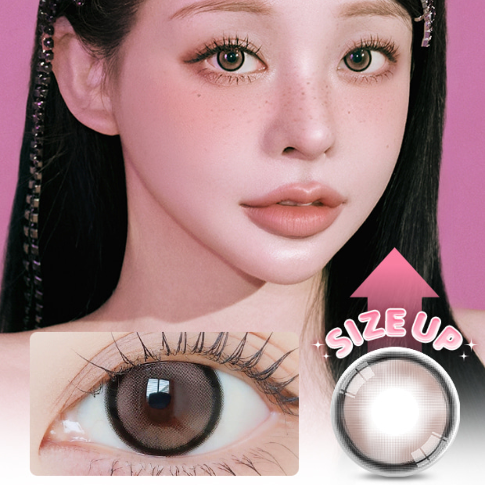 [14.0mm] LensVery Silhouette 3 Mega 1 Month Mega Hot Choco｜月拋彩妝隱形眼鏡｜每盒2片