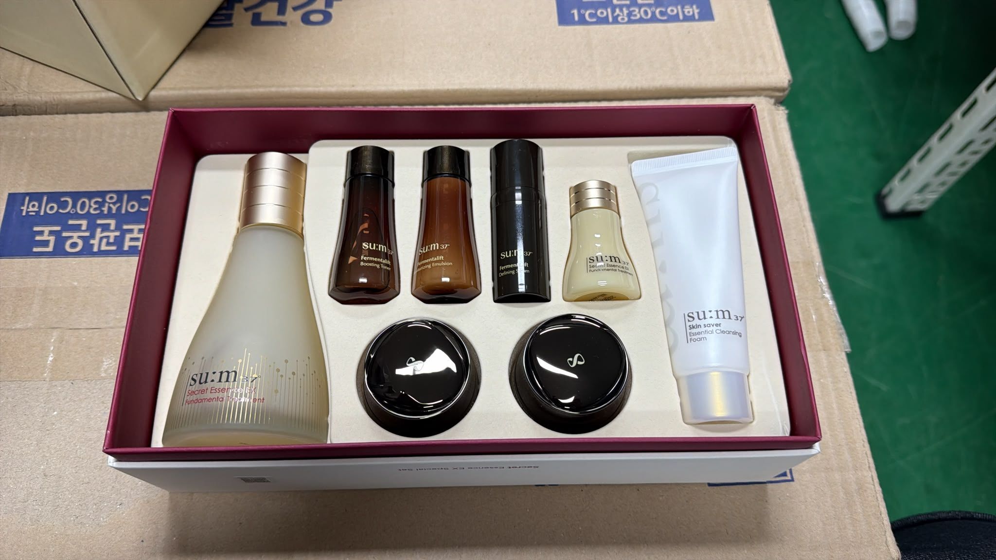 ES004 SU:M37° 呼吸 Secret Essence EX 奇蹟活酵肌密精華特別套裝 exp:2029.03