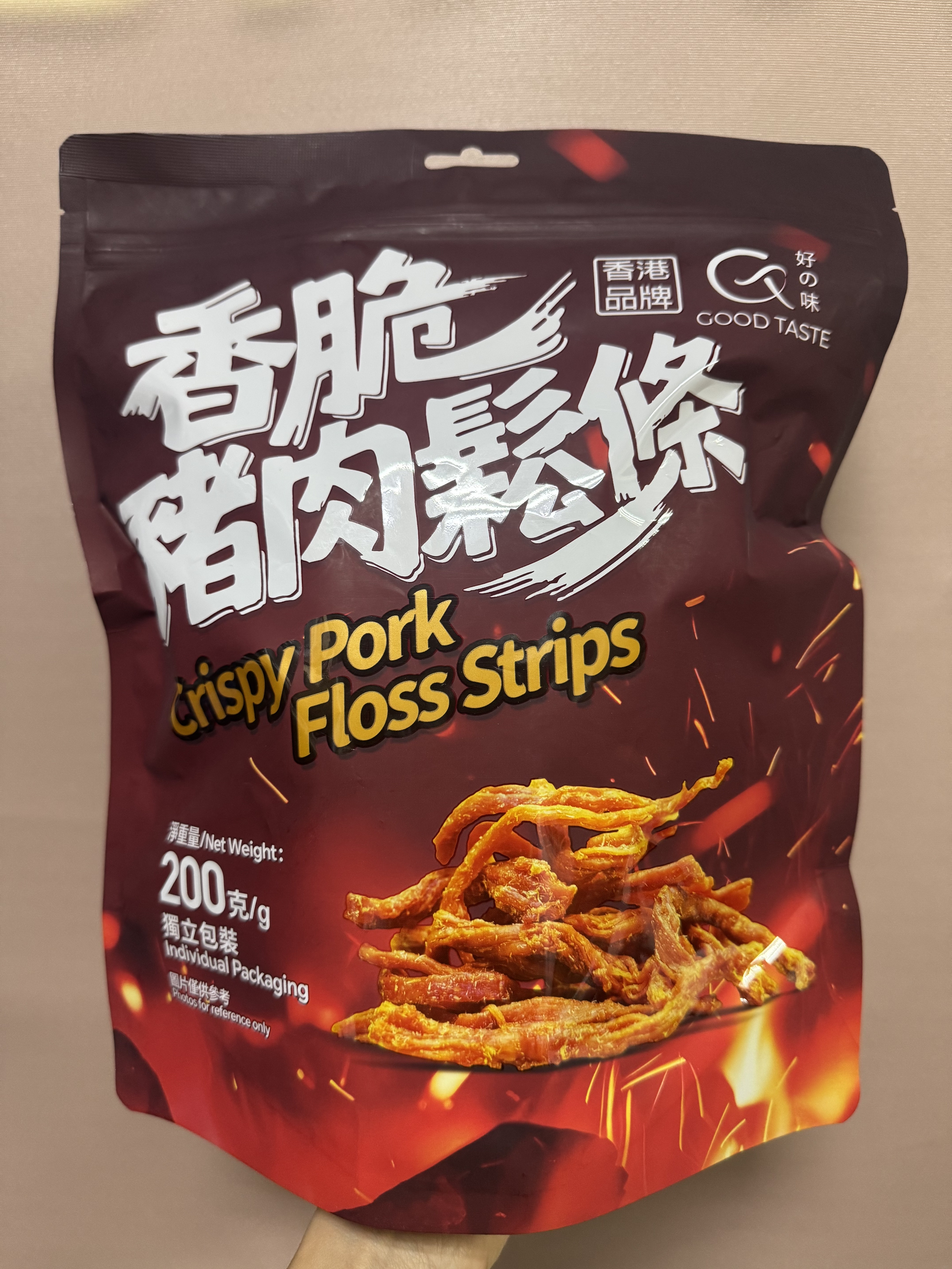 好之味 香脆豬肉鬆條200g**2包以上$63/包