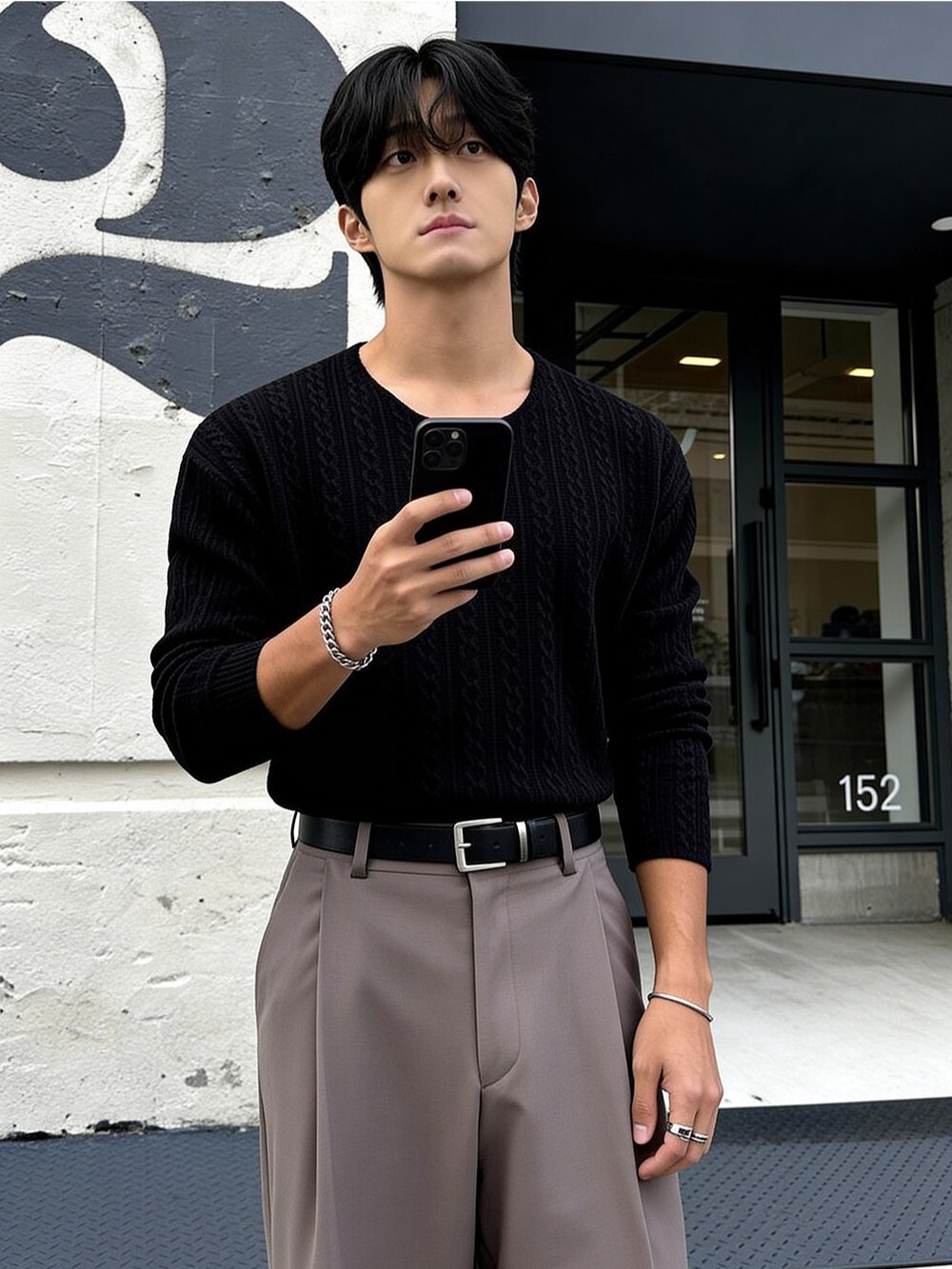 Twist Dekki knitted long sleeve