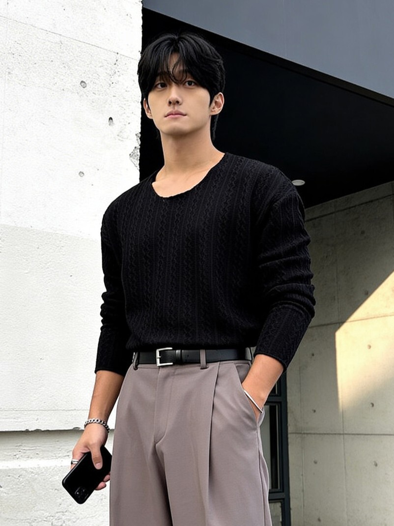 Twist Dekki knitted long sleeve