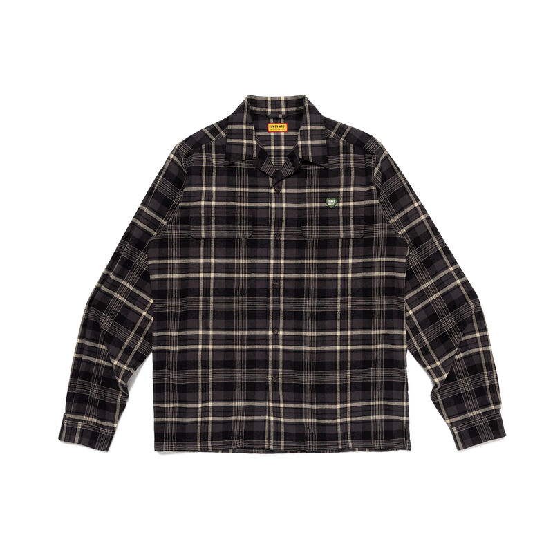2026AW HUMAN MADE FLANNEL CHECK SHIRT 刺繡 愛心 背後 字體 法蘭絨 格紋 長袖 襯衫 現貨 HM32SH007