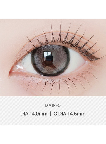 [14.0mm] LensVery Silhouette 3 Mega 1 Month Mega Melting Gray｜月拋彩妝隱形眼鏡｜每盒2片