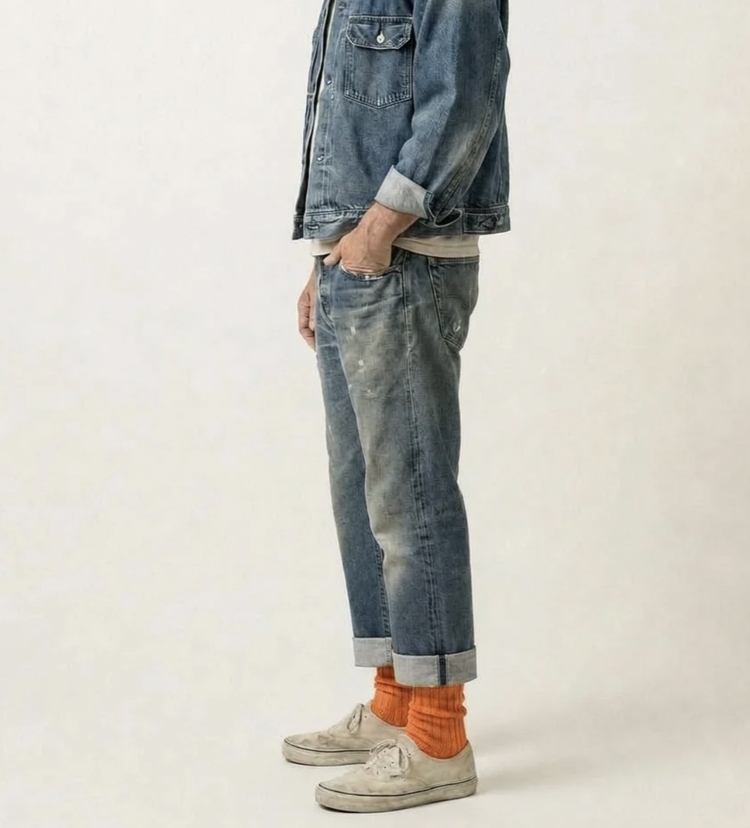 [現貨] Decka Cased Heavyweight Plain Socks | NEON ORANGE