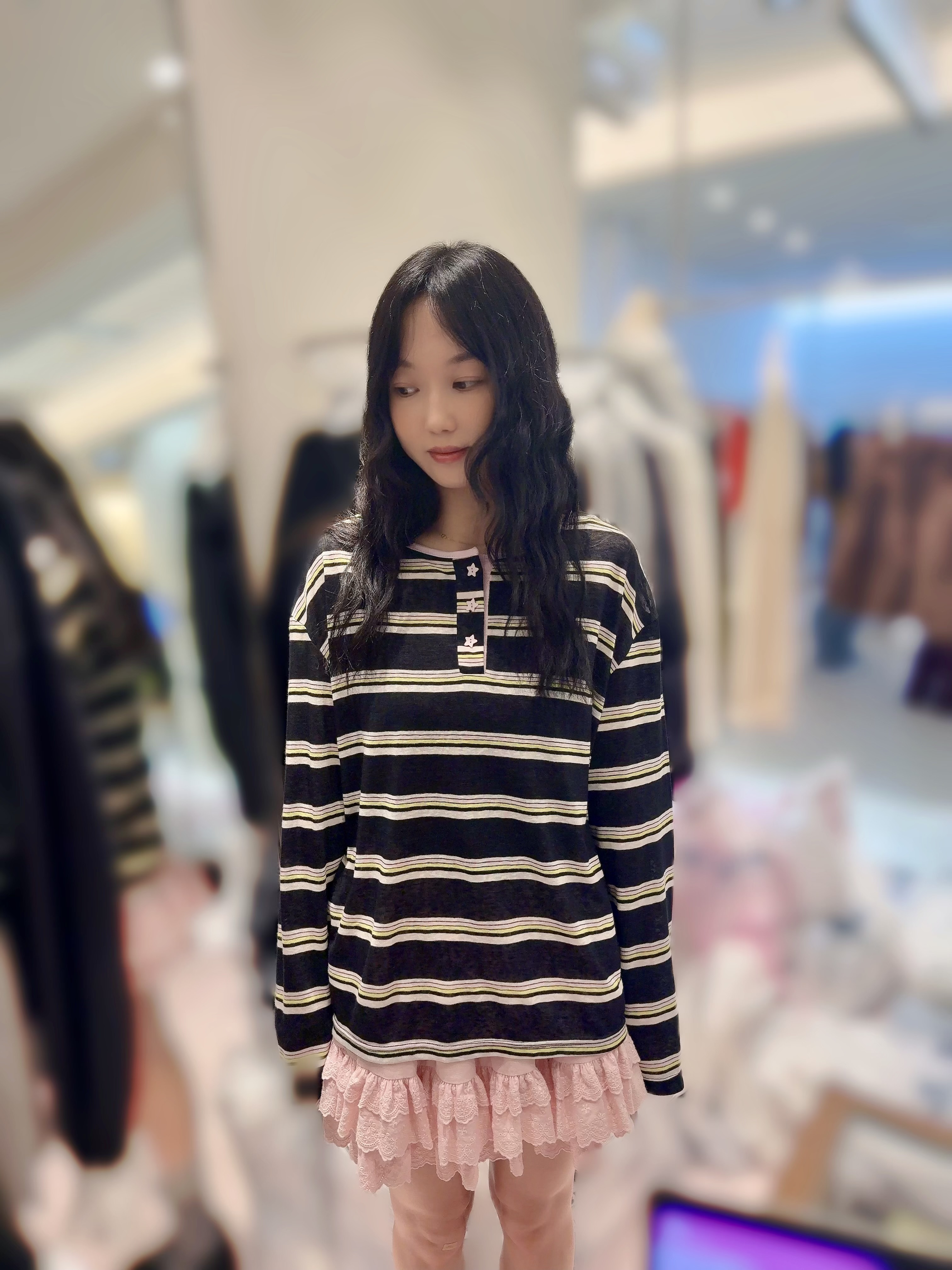 BE03  莫代天絲粗間 胸44 長27 $469
