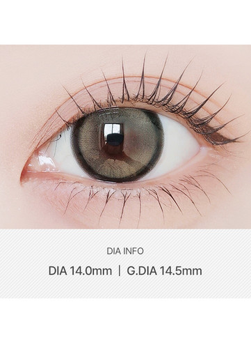 [14.0mm] LensVery Silhouette 3 Mega 1 Month Mega Beige Brown｜月拋彩妝隱形眼鏡｜每盒2片