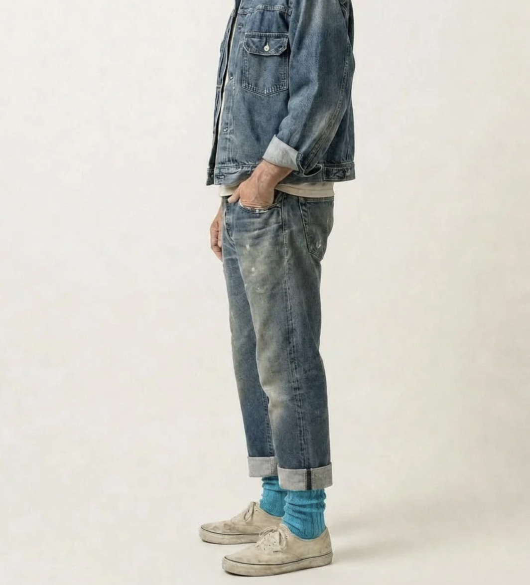 [現貨] Decka Cased Heavyweight Plain Socks | TURQUOISE