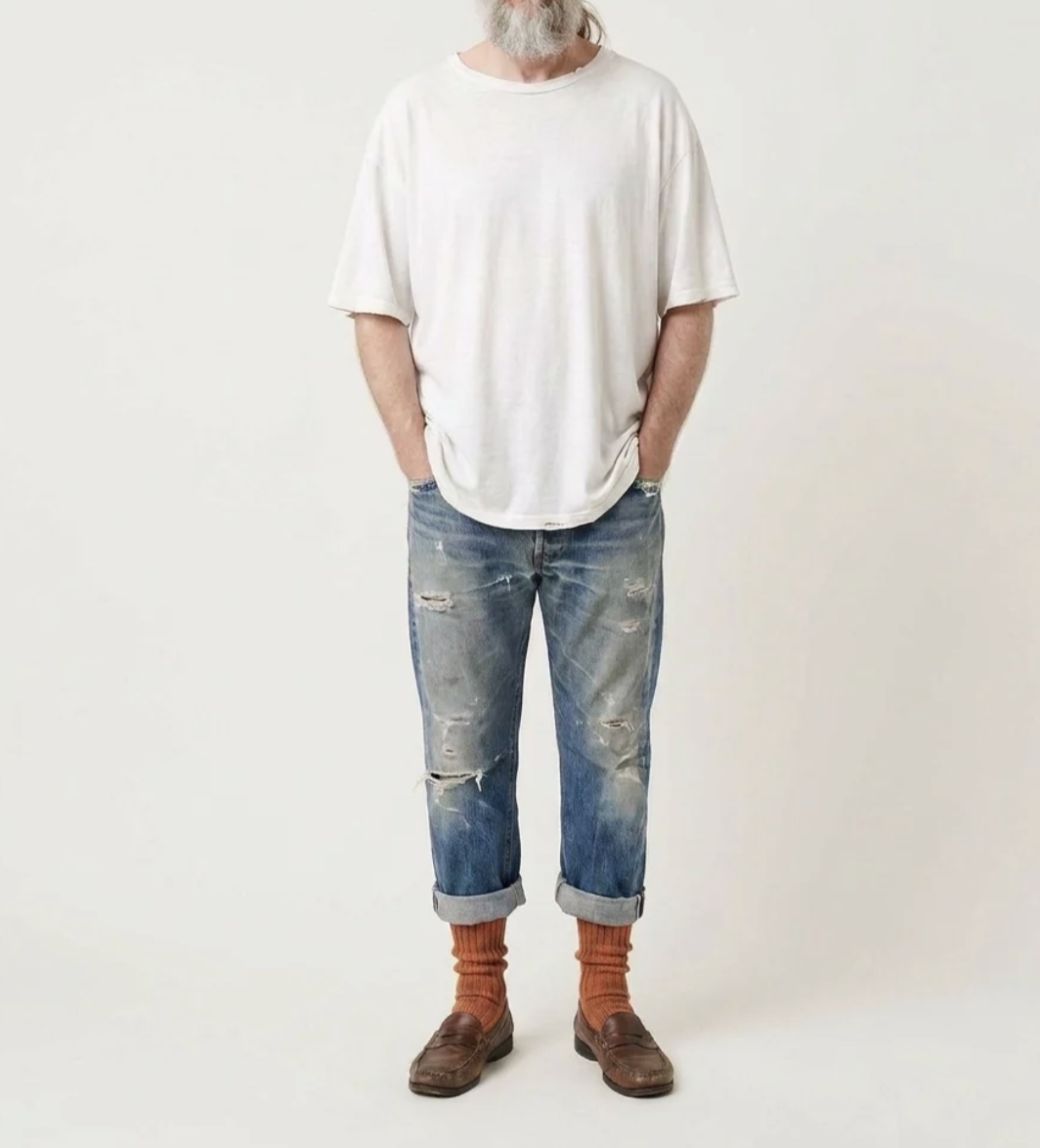 [現貨] Decka Cased Heavyweight Plain Socks | ORANGE