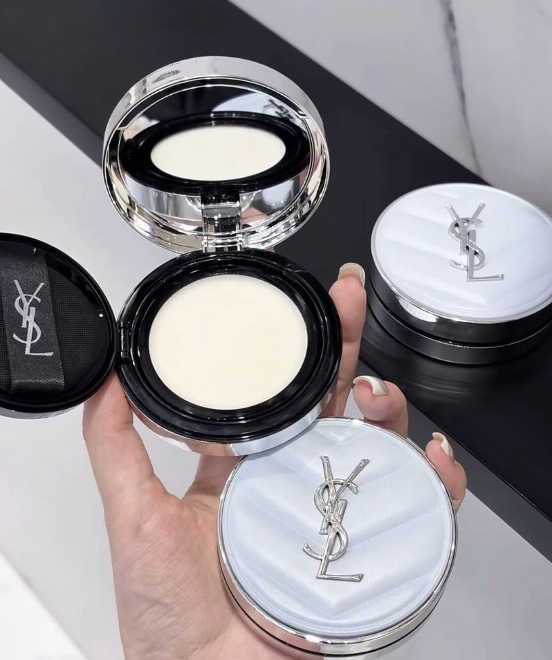 YSL 夢幻冰藍｜冰感柔焦氣墊CUSHION🧊定妝神器 5g