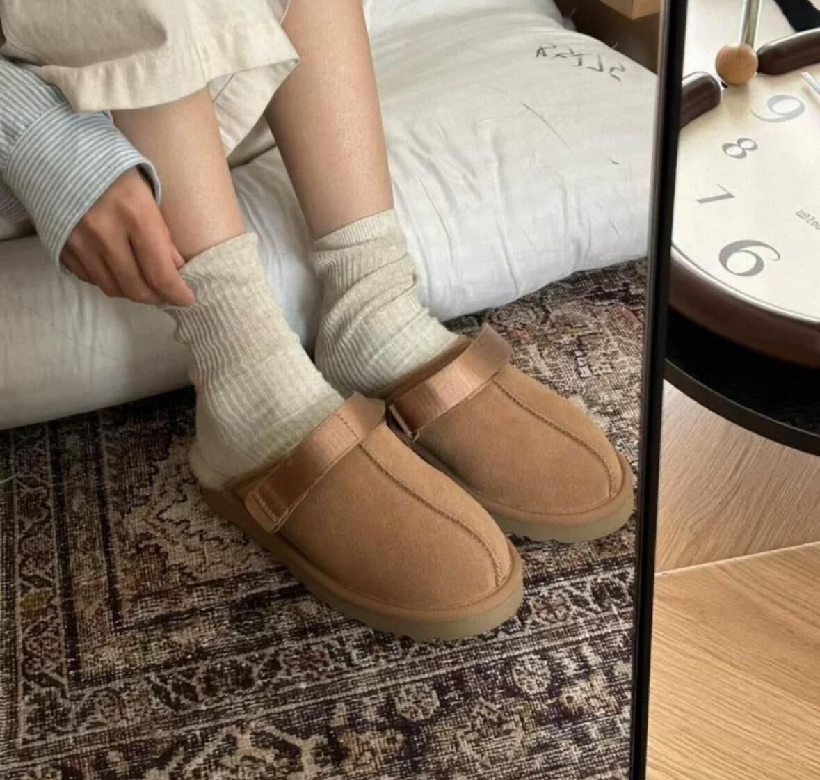 UGG毛毛穆勒鞋