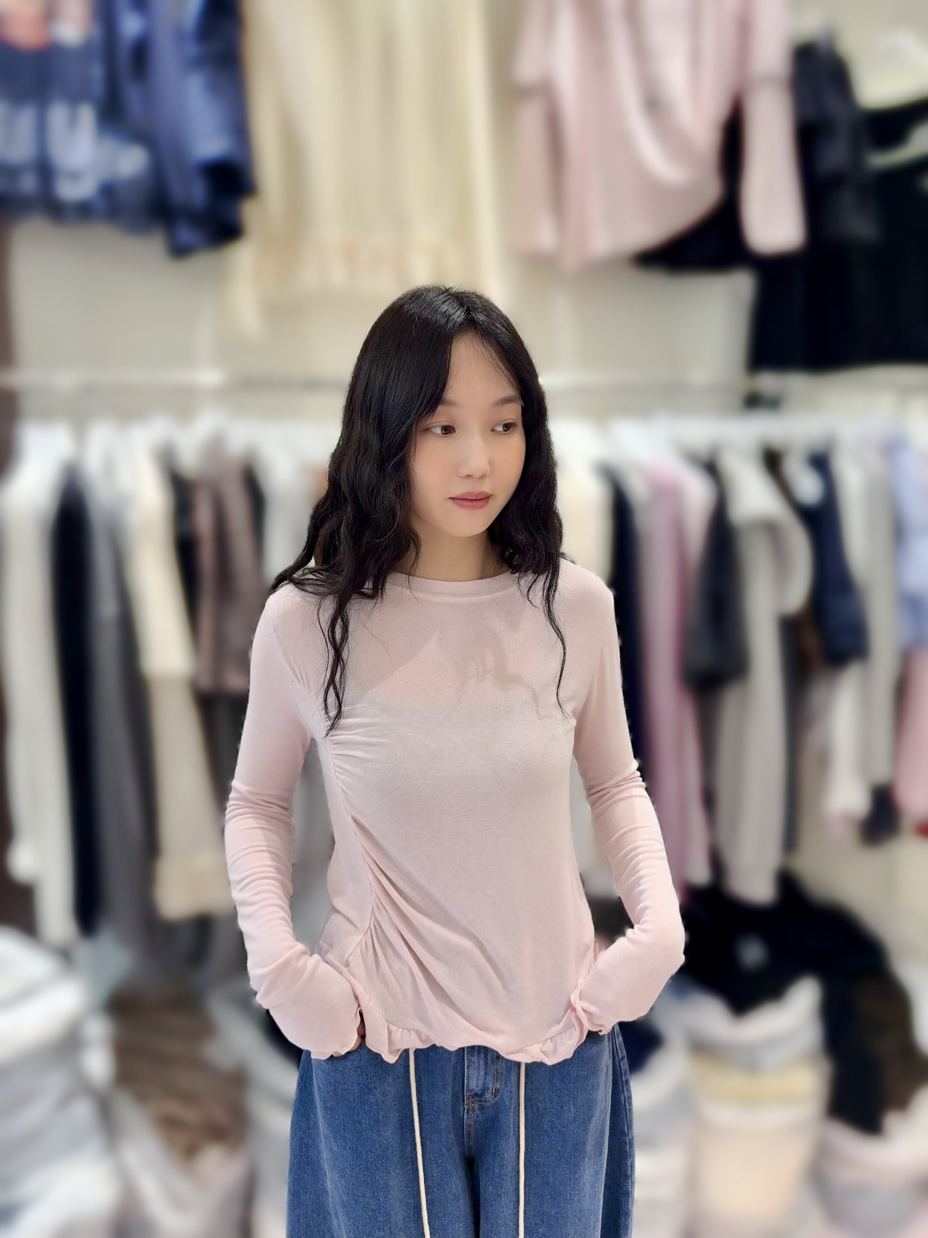 BE17 天絲莫代爾T   胸34-42 長25 $429 勁舒服❤️