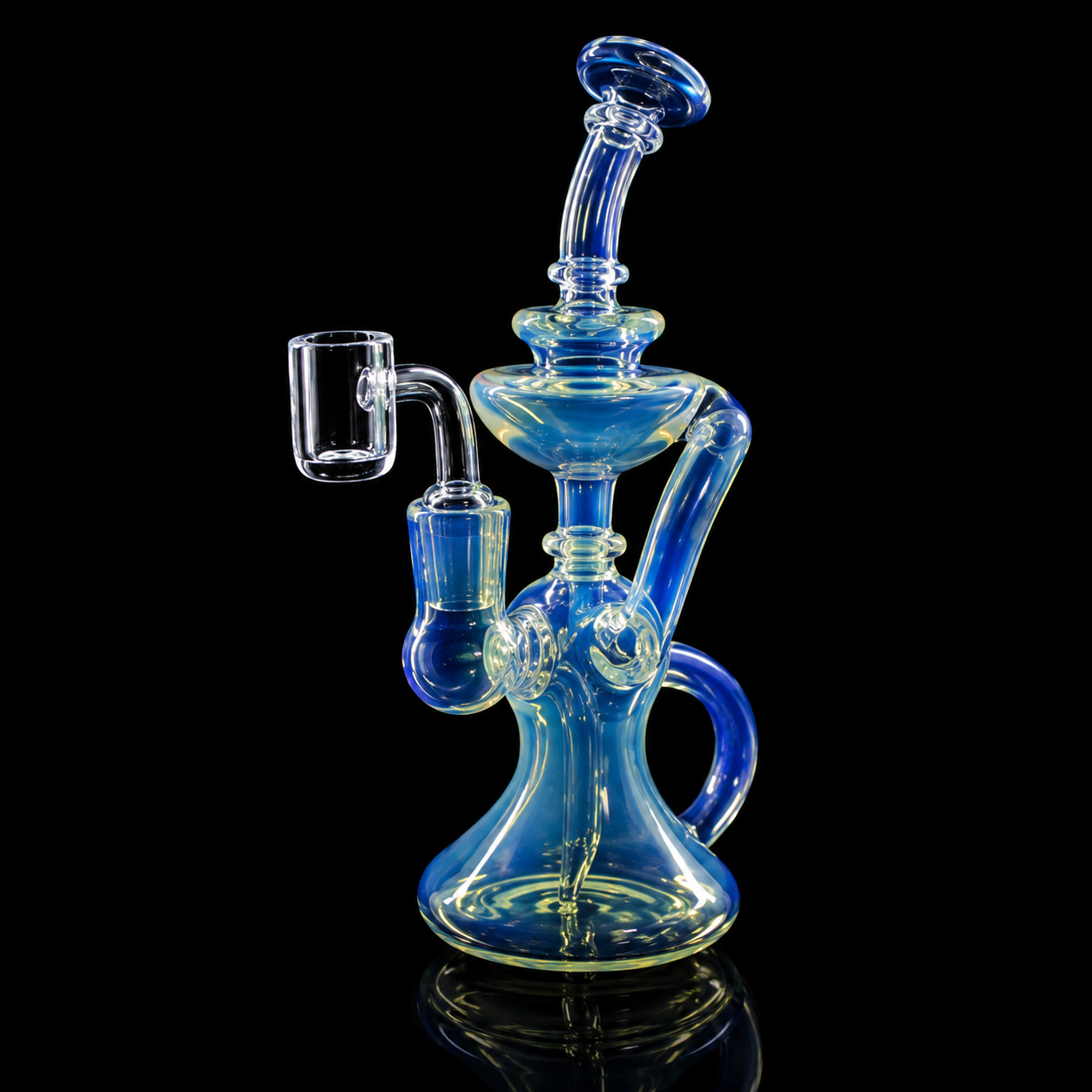 🇺🇸Phoenix Star - HF604 Glass Recycler Rig 循環發泡器（20cm）