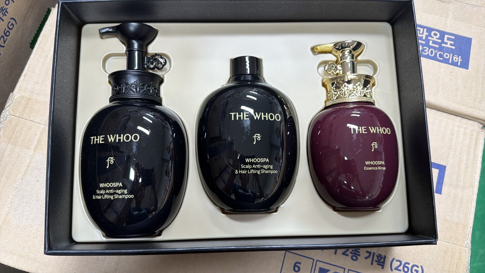 ES085 The Whoo 頭皮抗衰老防脫固髮提拉洗護特別套盒 exp:2029.08