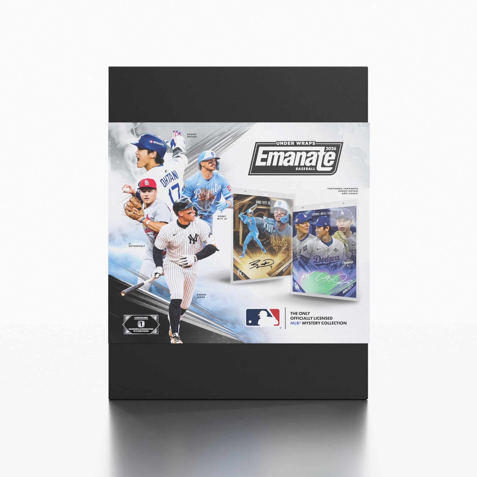 MLB親簽照 2026 Under Wraps Autographed MLB Emanate - Single Mystery Box  官方認證 親簽照 盲盒 封膜未拆 官網限定 全新