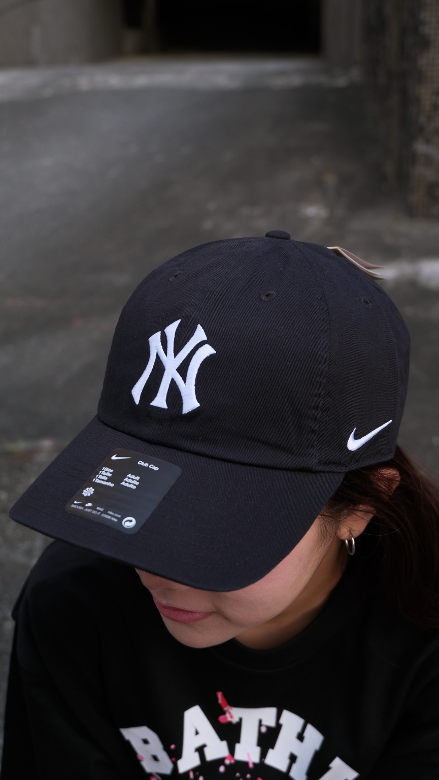 NIKE Club Unstructured Cap NY洋基 軟頂 拉環