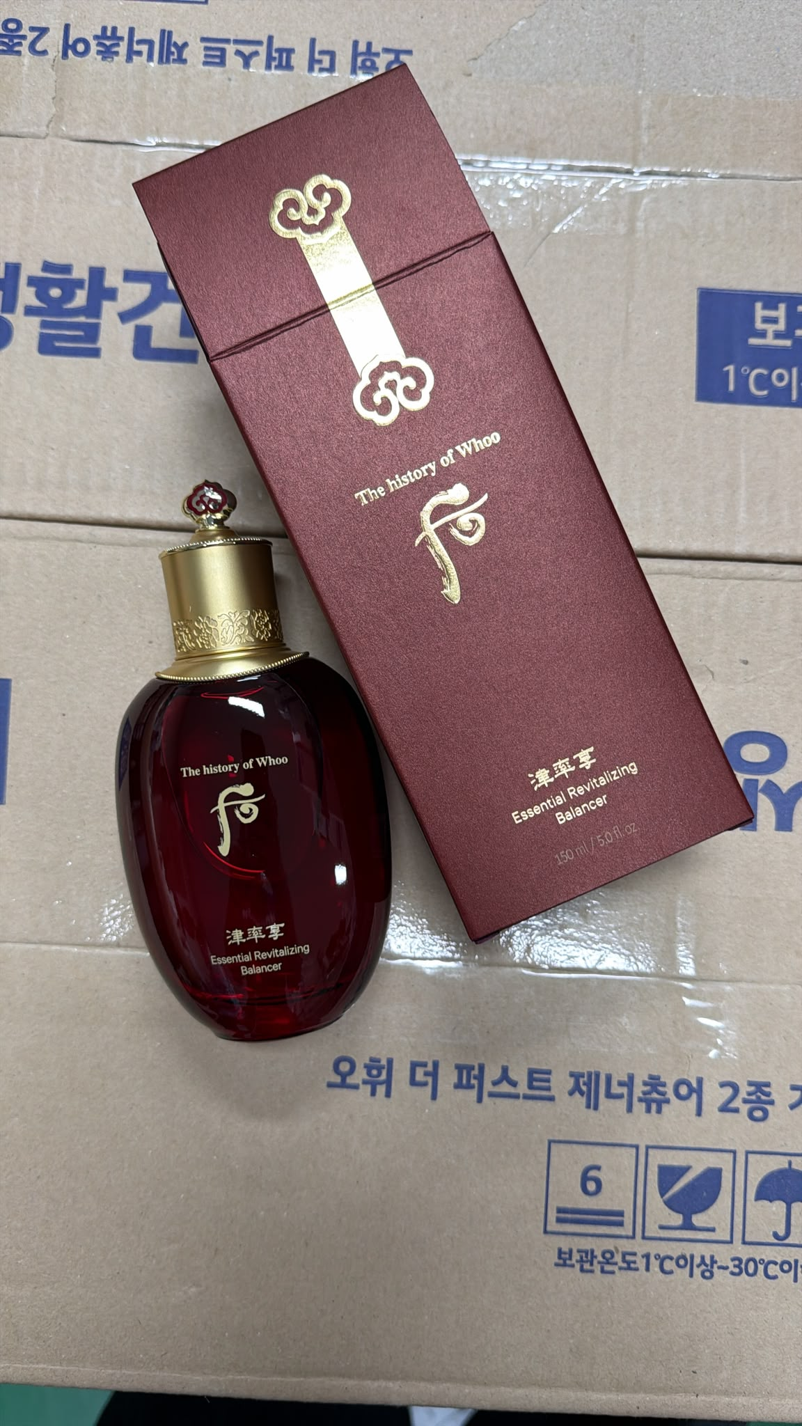 ES064 The Whoo 津率享 紅華凝香平衡液150 ml exp:2029.07