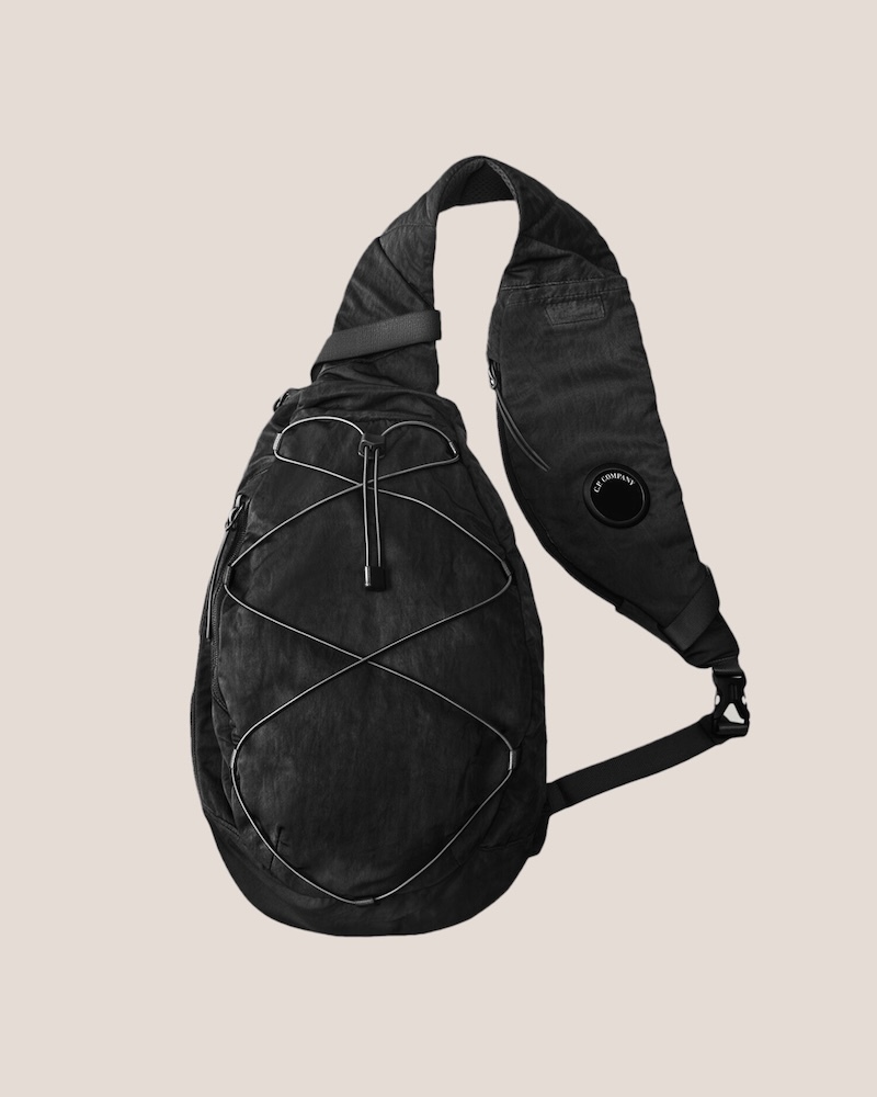 C.P. Company - Nylon B Lens Crossbody Rucksack - RCCMAC735A005269G999 BLACK