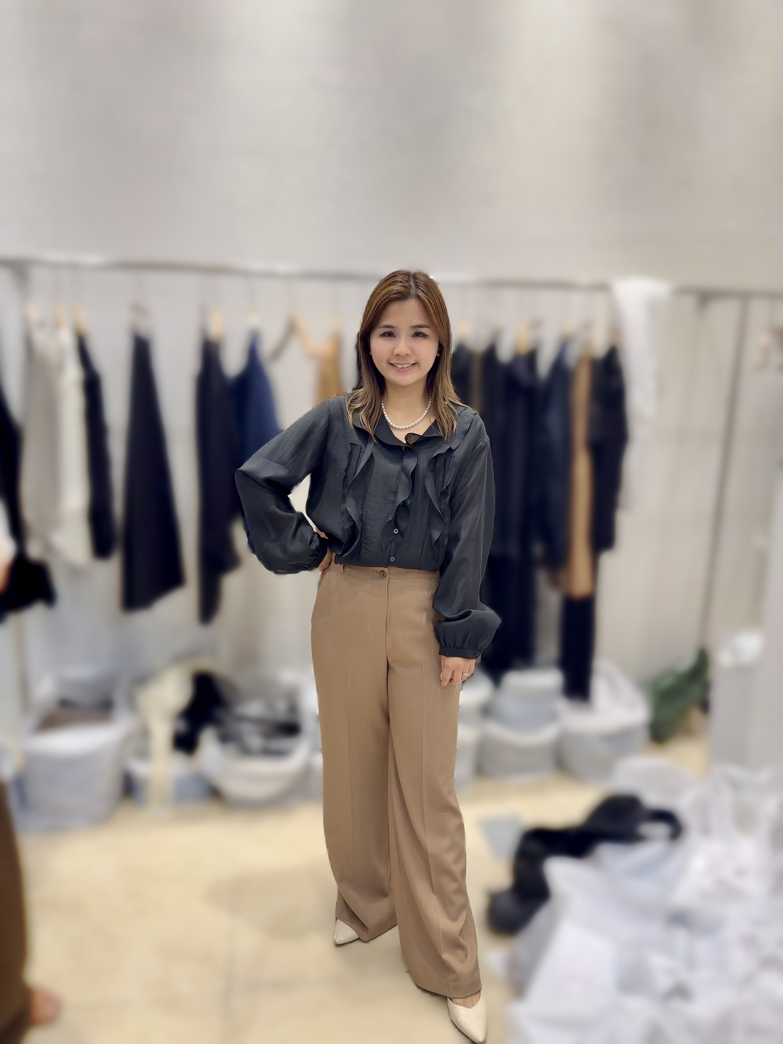 EN04   褲  S:腰28-31   HIP 40  長 38.5   /    M:腰29-32   HIP41   長38.5 $539