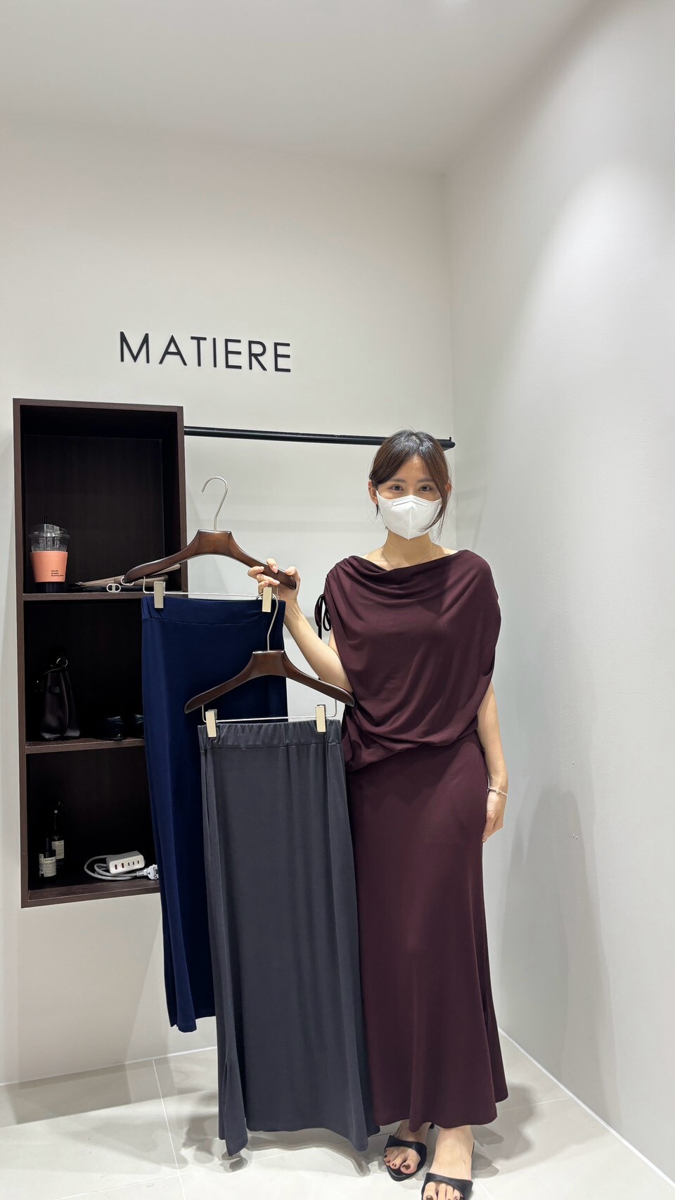 MA7110 優雅高冷高彈力包臀半身裙