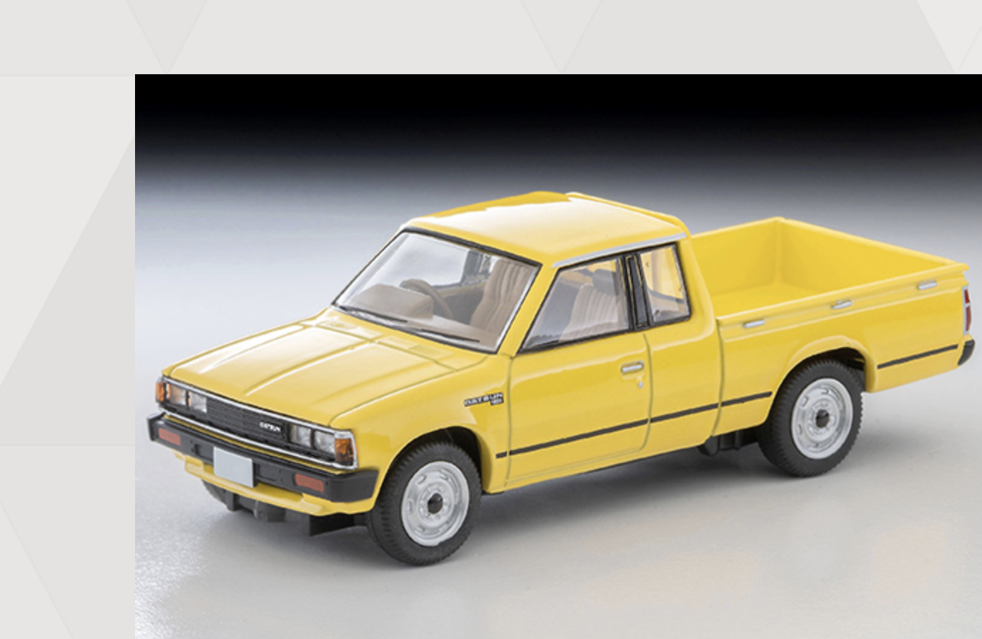 預訂Pre Order- Tomytec LV-N373b 1983 Datsun Truck King CabGL (Yellow)