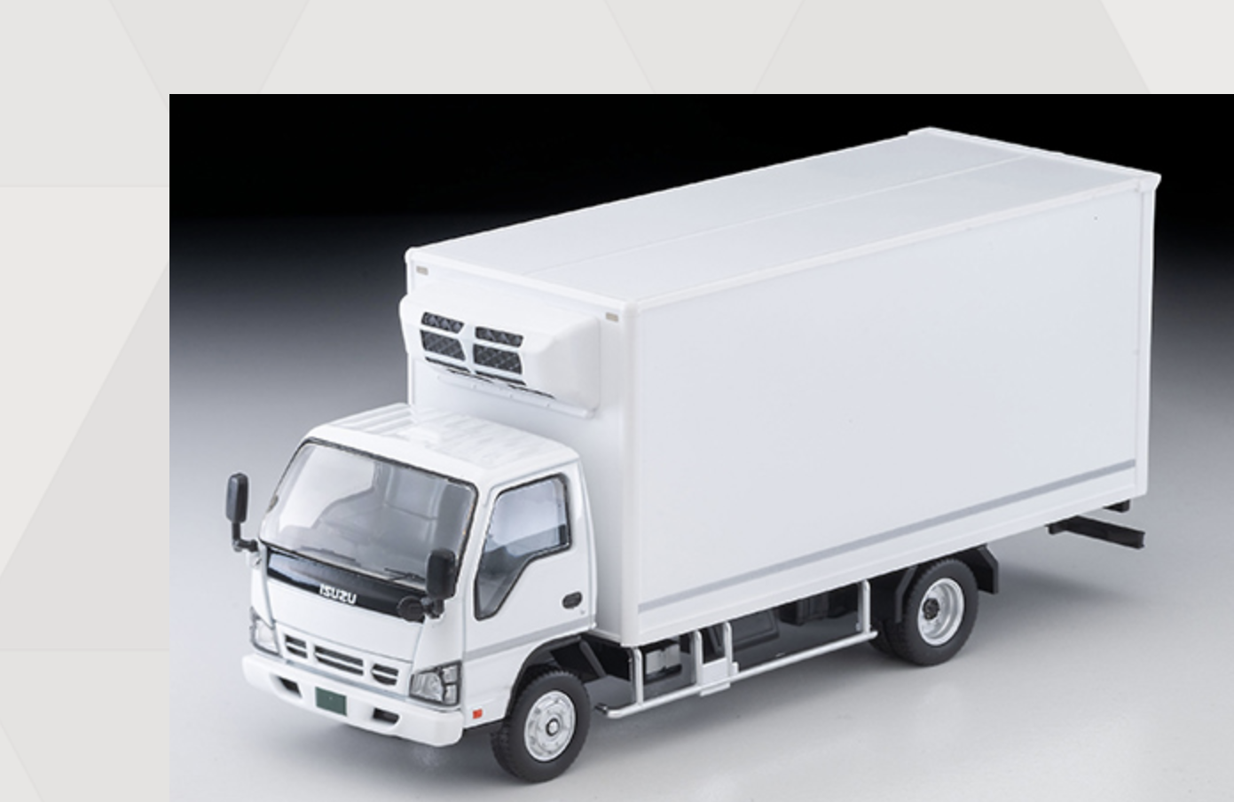 預訂Pre Order- Tomytec LV-N285d Isuzu Elf Panel Van Delivery Truck(White)